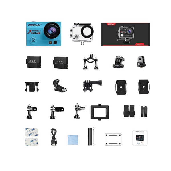 campark act74a action cam blue 2 2