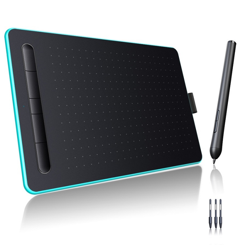 Drawing Graphic Tablet VSON WP9620N with Battery-free Stylus 8192Levels 5080LPI 230PPS (μπλε)