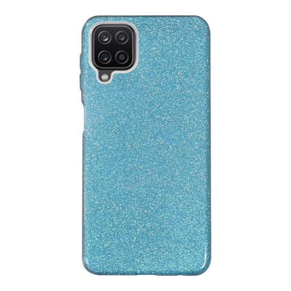 Θήκη Σιλικόνης Sonique Shiny Samsung Galaxy A12/M12 Γαλάζιο