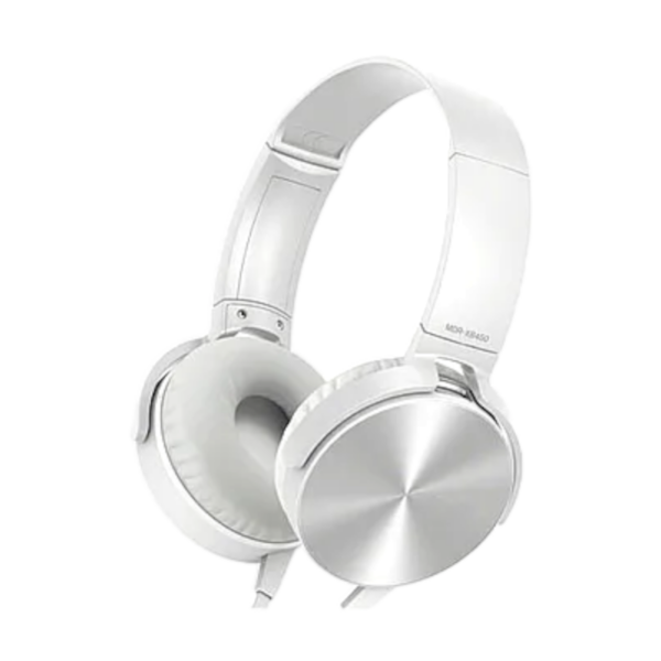 Stereo Headphones Extra Bass Ενσύρματα Λευκά (MDR-XB450AP)