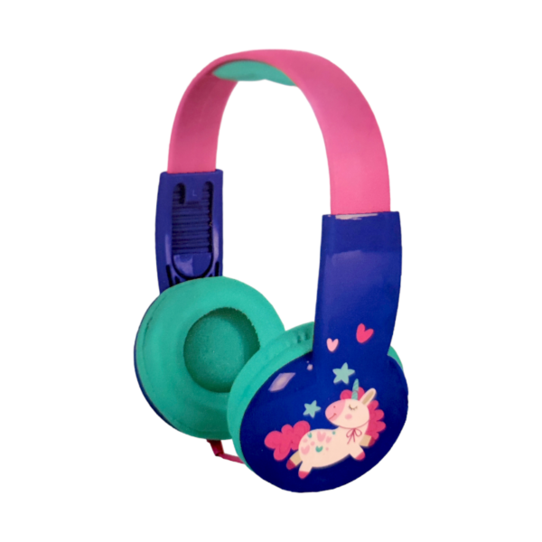 SY-KID101 Παιδικά ακουστικά κινουμένων σχεδίων με σχέδιο Μονόκερος