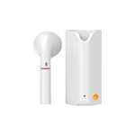iXchange UA30 Earbud Bluetooth Handsfree Ακουστικό με Θήκη Φόρτισης Λευκά