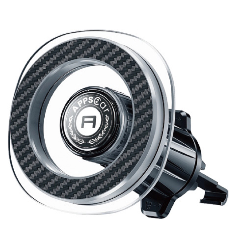 APPS2Car Μαγνητική Βάση Κινητού για Αυτοκίνητο (MagSafe/Περιστρεφόμενη/Σταθερή Στήριξη)