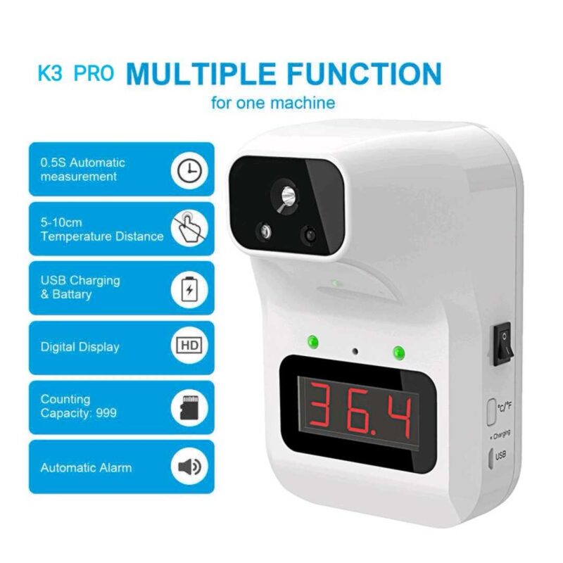 Ψηφιακό επιτοίχιο θερμόμετρο - K3 Pro - 882207 Ψηφιακό επιτοίχιο θερμόμετρο - K3 Pro - 882207