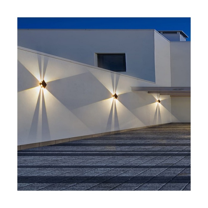 Alternative view of Ηλιακό φωτιστικό τοίχου LED - FA-6LED - 533190