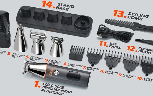 Σετ κουρέματος-ξυρίσματος - 5in1 - 90642 - DSP - 613774