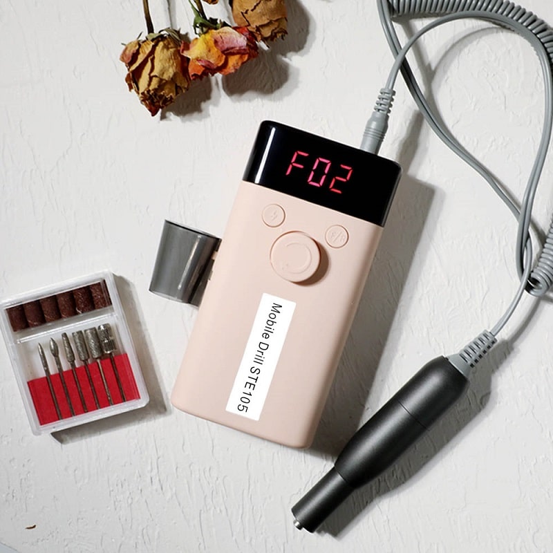 Alternative view of Ηλεκτρικός τροχός μανικιούρ-πεντικιούρ - TGR-106 - 631071 - Pink