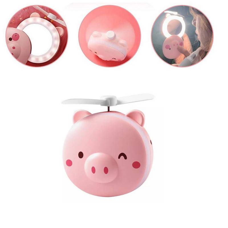 Alternative view of Καθρέφτης μακιγιάζ LED με ανεμιστήρα - 883006