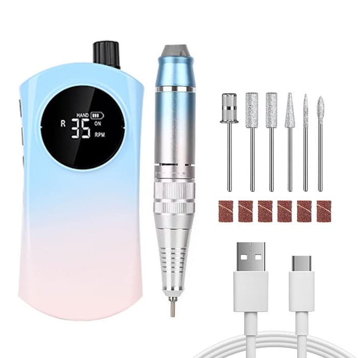 Alternative view of Επαναφορτιζόμενος τροχός μανικιούρ-πεντικιούρ - ZS237C - 910297