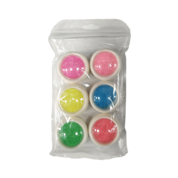 Alternative view of Σετ Glitter νυχιών Nail Art - Neon Glitter - 6pcs - 910594