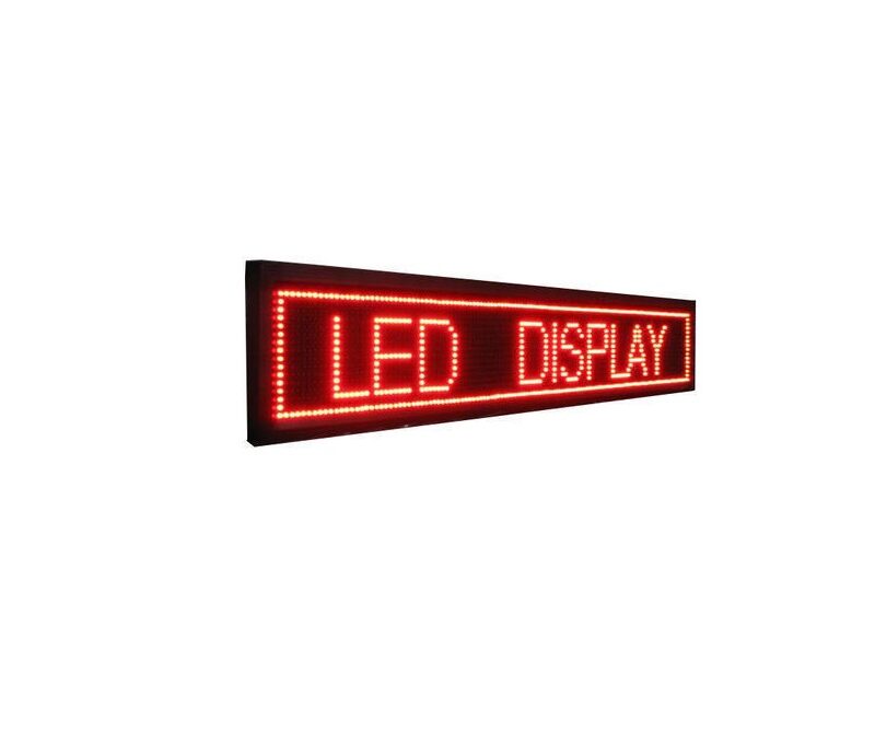 Πινακίδα LED - Διπλής όψης - RED - 167cm×23cm - IP67