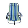 Πτυσσόμενη καρέκλα camping - 1613LV - 241750 - Blue/Green