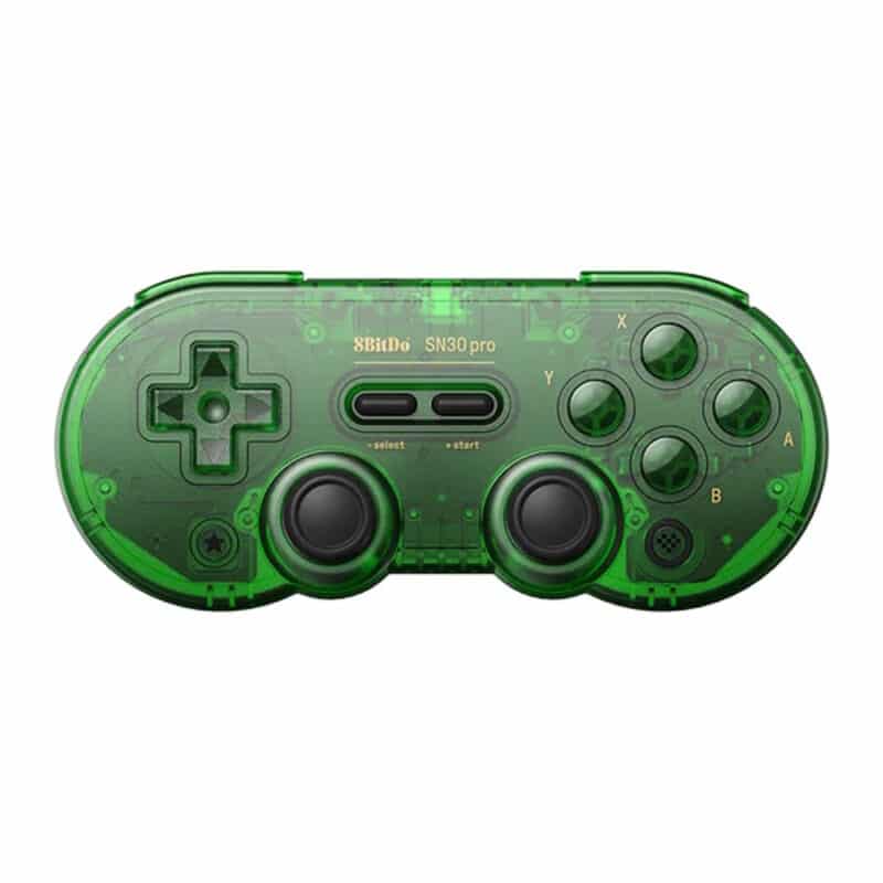 8BitDo SN30 Pro Special Edition Ασύρματο & Ενσύρματο Gamepad για PC / Android / Steam Deck / Raspberry Pi (Hall Effect) - Jade Green