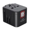 RRtravel HHT210 Αντάπτορας Πρίζας από Universal σε Universal  (4xUSB) USA EU UK AU US