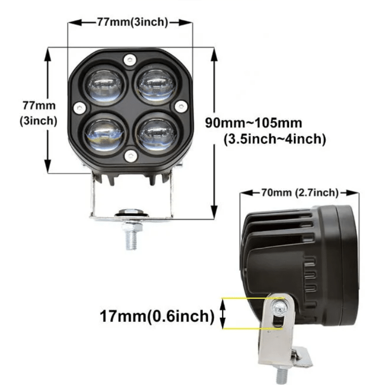 Alternative view of Προβολέας οχημάτων LED - R-D12603-A1 - 110047