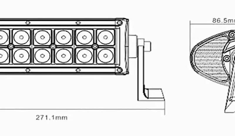 Προβολέας οχημάτων LED - R-D11101E-B036 - 110617 Προβολέας οχημάτων LED - R-D11101E-B036 - 110617