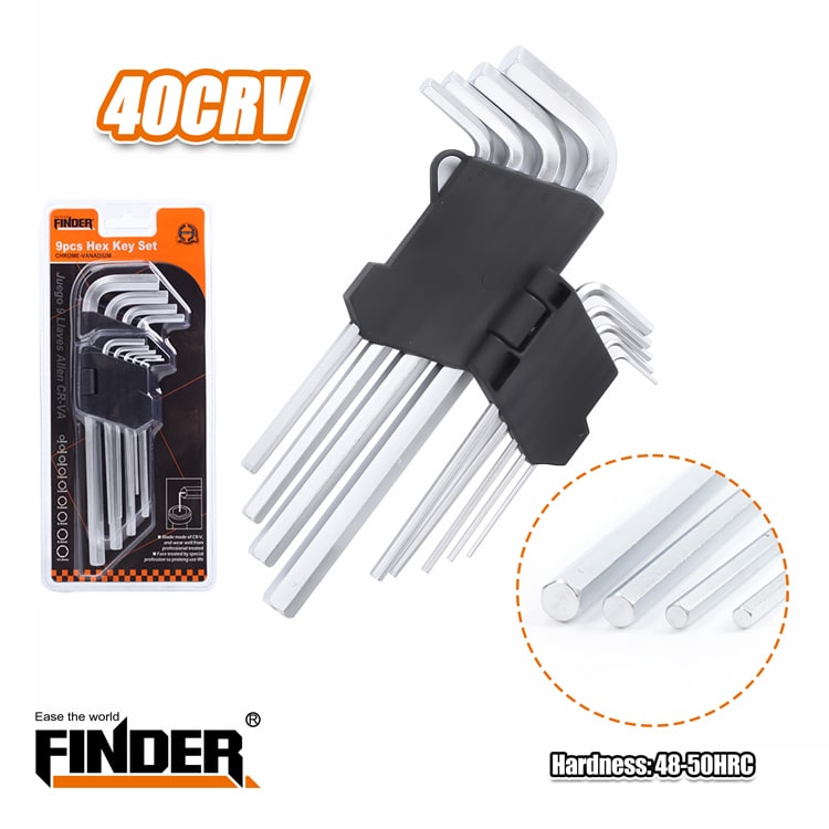 Alternative view of Κλειδιά Allen – Hex Point - 9pcs – Finder – 193125