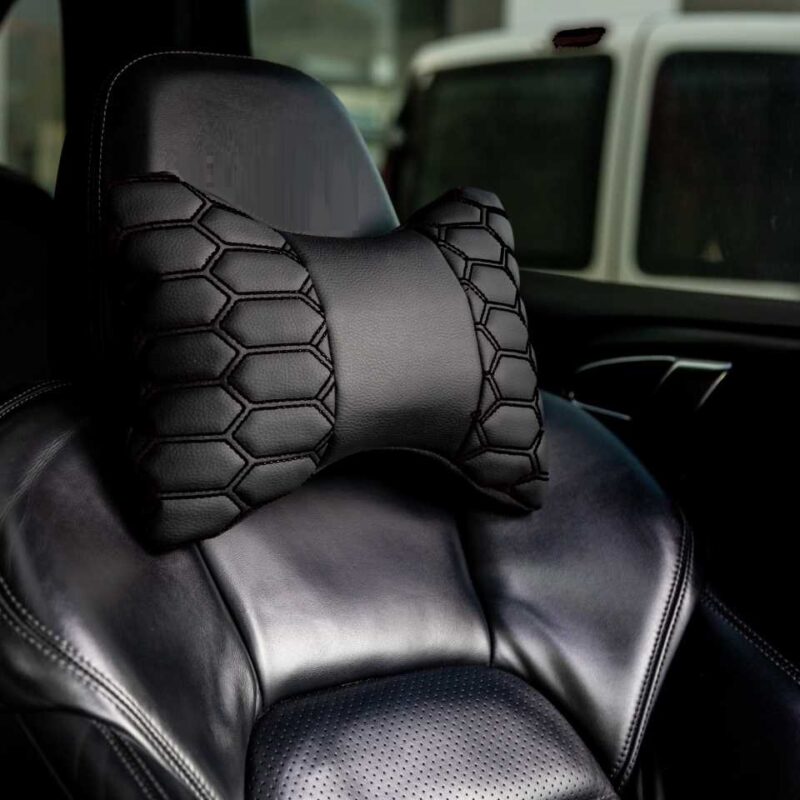 Alternative view of Μαξιλάρι αυχένα αυτοκινήτου - Δερματίνη - Headrest - 200925