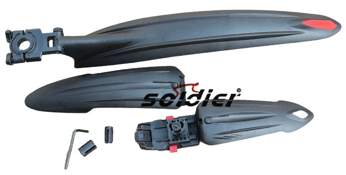 Σετ λασπωτήρες ποδηλάτου εμπρός και πίσω - S23-837 - 650448