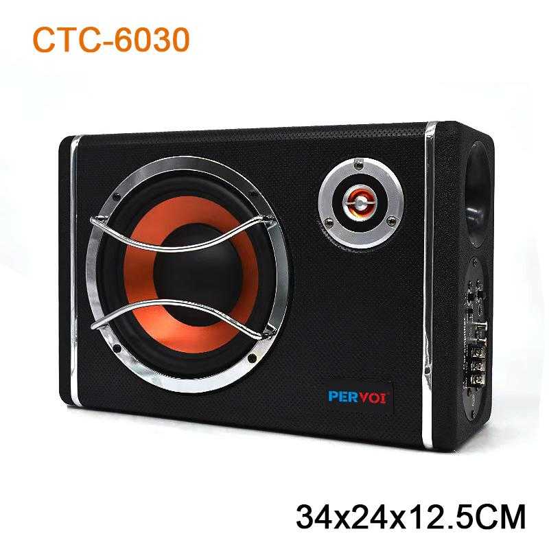 Subwoofer αυτοκινήτου με ενισχυτή - CTC-6630 - F6 - 70W - 003751