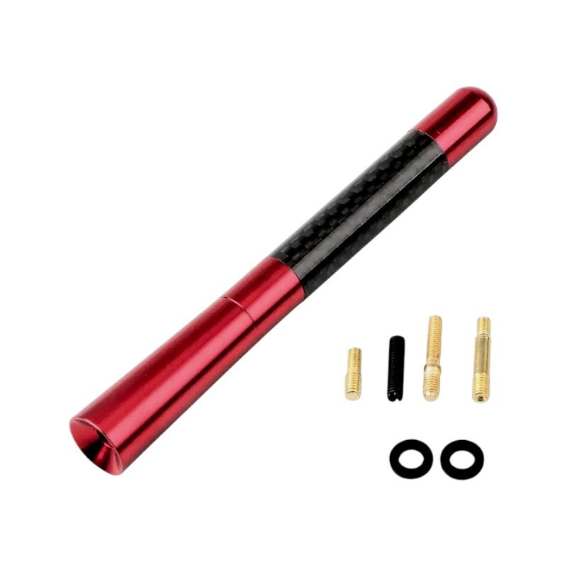 Κεραία οροφής αυτοκινήτου - 12cm - 1412201 - 140366 - Red