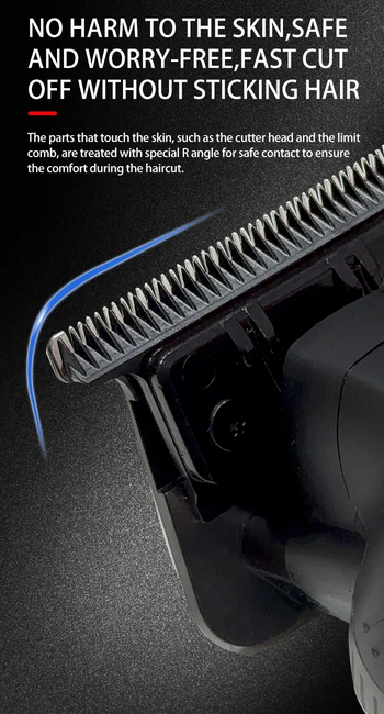 Alternative view of Κουρευτική μηχανή - KM-2284 - Kemei - Green