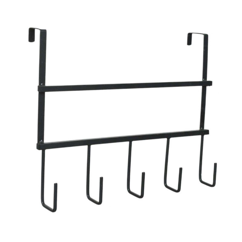 Μεταλλική κρεμάστρα πόρτας 5 θέσεων - 57908 Μεταλλική κρεμάστρα πόρτας 5 θέσεων - 57908