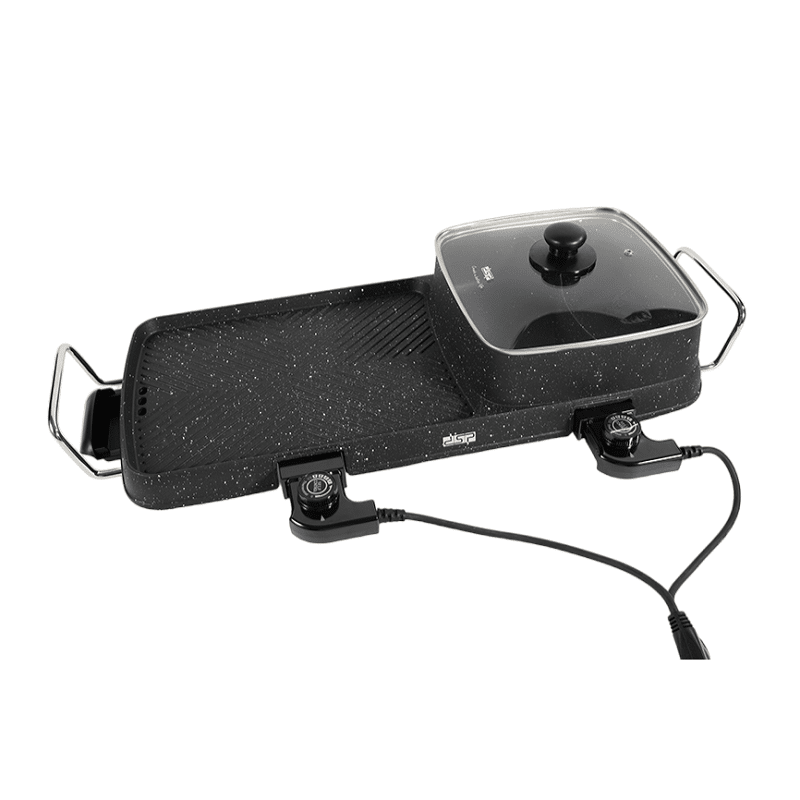 Ηλεκτρική εστία Grill με κατσαρόλα - 2in1 - KB1055 - DSP - 611466