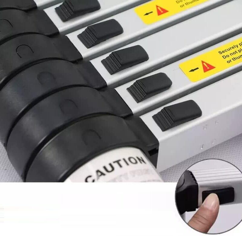 Alternative view of Πτυσσόμενη σκάλα αλουμινίου - 100 - 2.6m - 711018