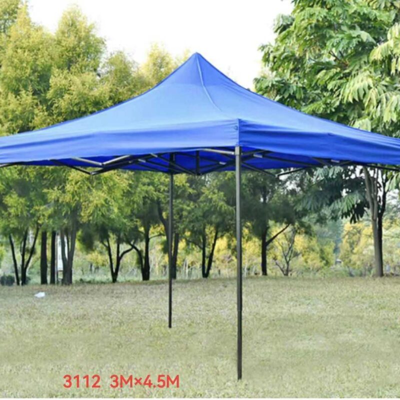 Πτυσσόμενη τέντα κήπου - Κιόσκι - YB3112 - 3x4.5m - 585397 - Blue