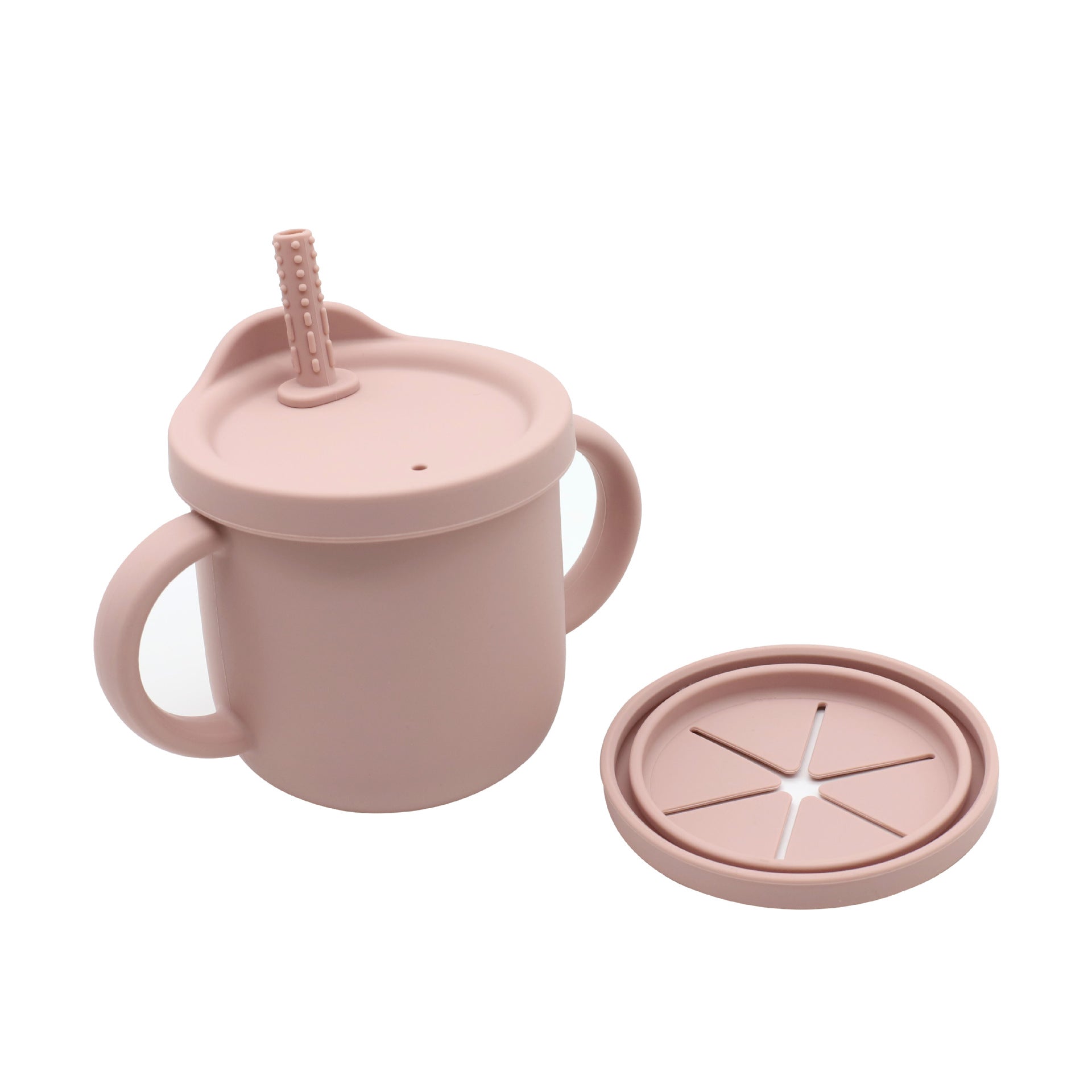 Baby Anti-Drop And Anti-Spill Binaural Learning Drinking Cup silicone Baby Anti-Drop And Anti-Spill Binaural Learning Drinking Cup silicone - Image 2