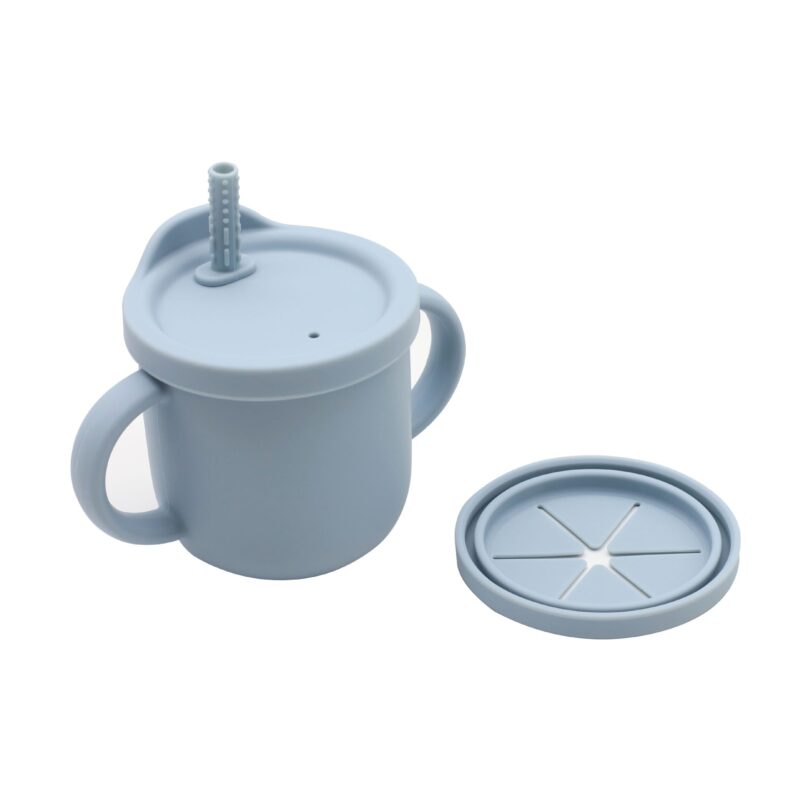 Baby Anti-Drop And Anti-Spill Binaural Learning Drinking Cup silicone Baby Anti-Drop And Anti-Spill Binaural Learning Drinking Cup silicone - Image 8