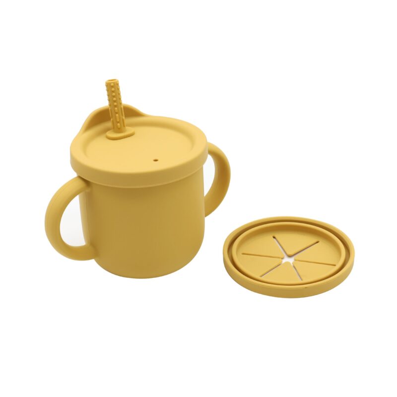 Baby Anti-Drop And Anti-Spill Binaural Learning Drinking Cup silicone Baby Anti-Drop And Anti-Spill Binaural Learning Drinking Cup silicone - Image 4