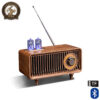 Old Street Audio AS19 Retro Bluetooth Ηχείο Ξύλινο (5W/Μπαταρία 1800mAh/Bluetooth 5.4/FM Radio/USB/TF/AUX/TWS)