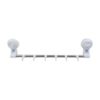 Κρεμάστρα πετσέτας μπάνιου ράγα με βεντούζες - 33.5cm - 03439
