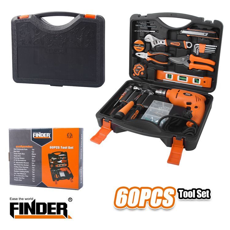 Alternative view of Σετ εργαλεία με θήκη - 60τμχ - Finder - 192573