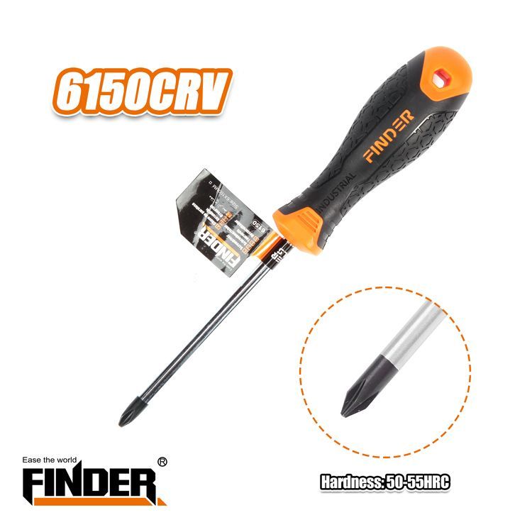 Alternative view of Κατσαβίδι σταυρωτό - 6*100mm - Finder - 193402