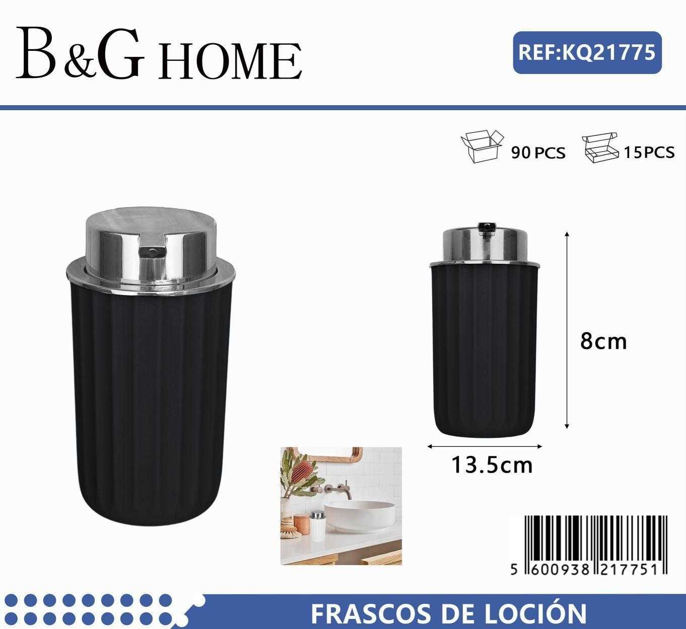 Θήκες κρεμοσάπουνου Dispenser πλαστικές - Σετ 5pcs - Black - 21775 Θήκες κρεμοσάπουνου Dispenser πλαστικές - Σετ 5pcs - Black - 21775 - Image 2