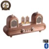 Old Street Audio Vintage Ηχείο με Bluetooth Ξύλινο (10W/Μπαταρία 1800mAh/Bluetooth 5.4/FM Radio/USB/TF/AUX/TWS)