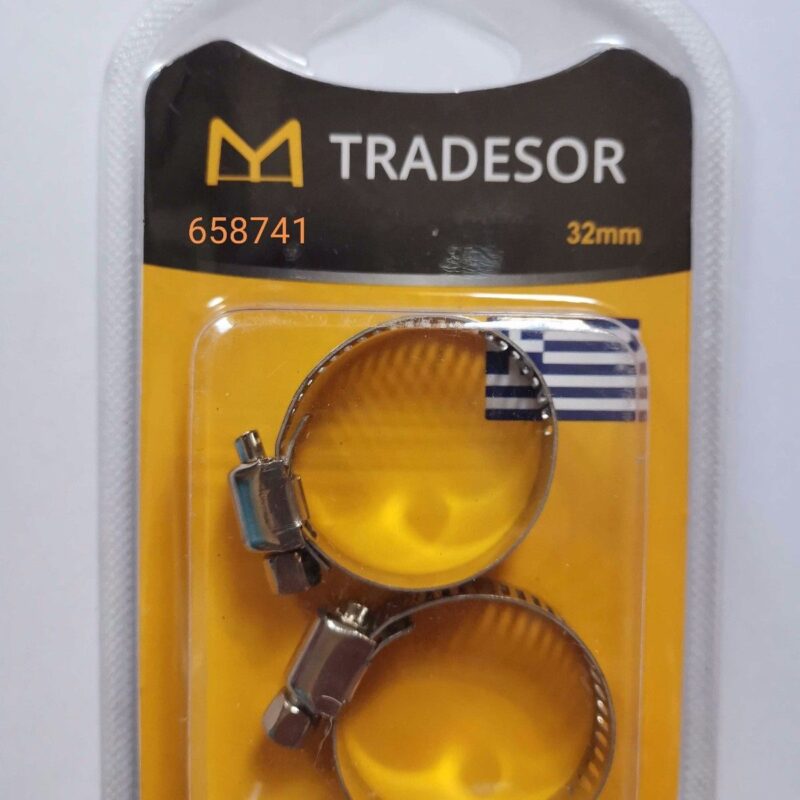 Σφιγκτήρες σωλήνων - 32mm - Σετ 12 πακέτων - 658741