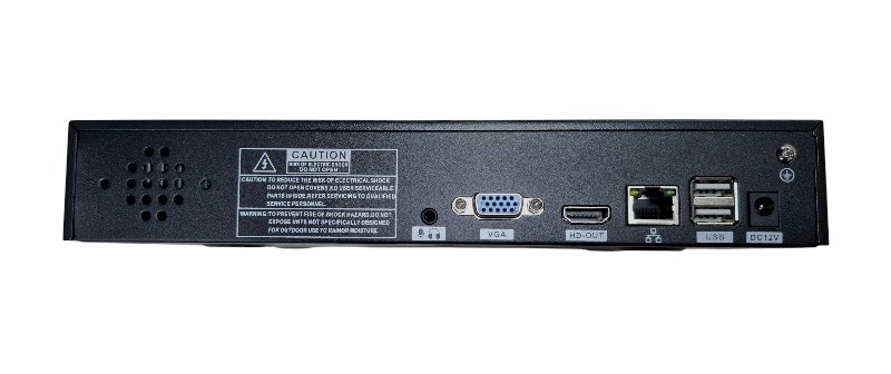 Alternative view of Κεντρική μονάδα καταγραφικού - AI NVR 10CH  - 080083