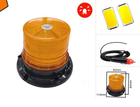 Alternative view of Περιστρεφόμενος φάρος αυτοκινήτου - 1108425 - 110290 - Red