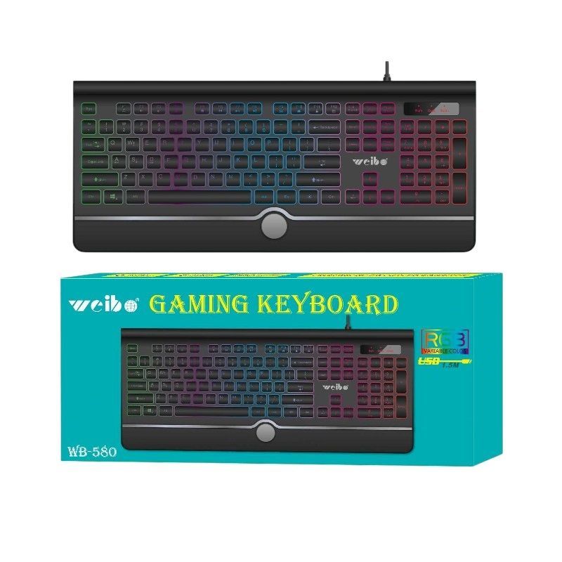 Ενσύρματο πληκτρολόγιο - Weibo - WB-580 - 655808