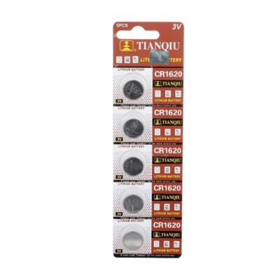 Μπαταρίες Λιθίου - CR1620 - 3V - 5pcs - 689572