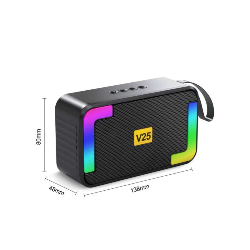 Alternative view of Ασύρματο ηχείο Bluetooth - V25 - 304531 - Black