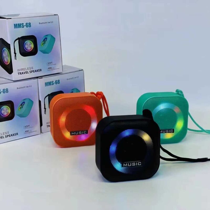 Ασύρματο ηχείο Bluetooth - MMS-68 - 884362 - Black