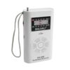 Φορητό ραδιόφωνο mini - PR-206 - 802063 - White
