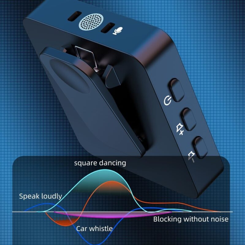 Alternative view of Ασύρματο mini επαναφορτιζόμενο πυκνωτικό μικρόφωνο για καταγραφή ήχου - Dual - SX32 - 811399