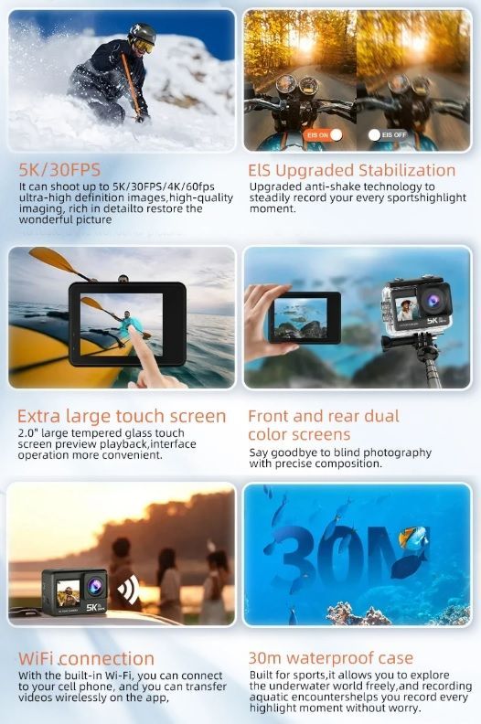 Action camera - V5 - 812839 Action camera - V5 - 812839 - Image 3