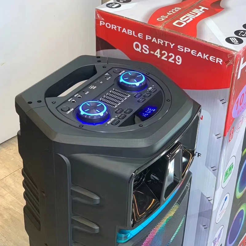 Φορητό ηχείο subwoofer με μικρόφωνο Karaoke - QS-4229 - 813140